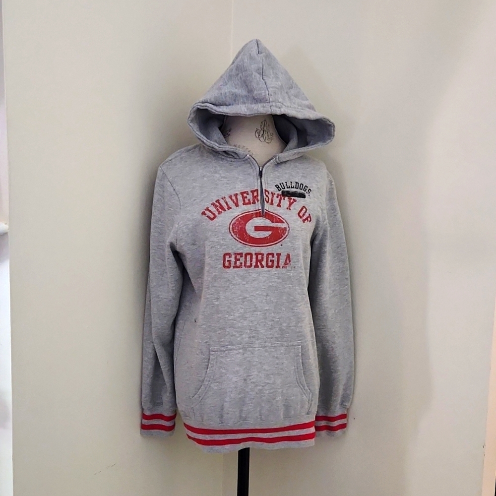 University Of Georgia UGA Bulldogs Hoodie women's Size Large